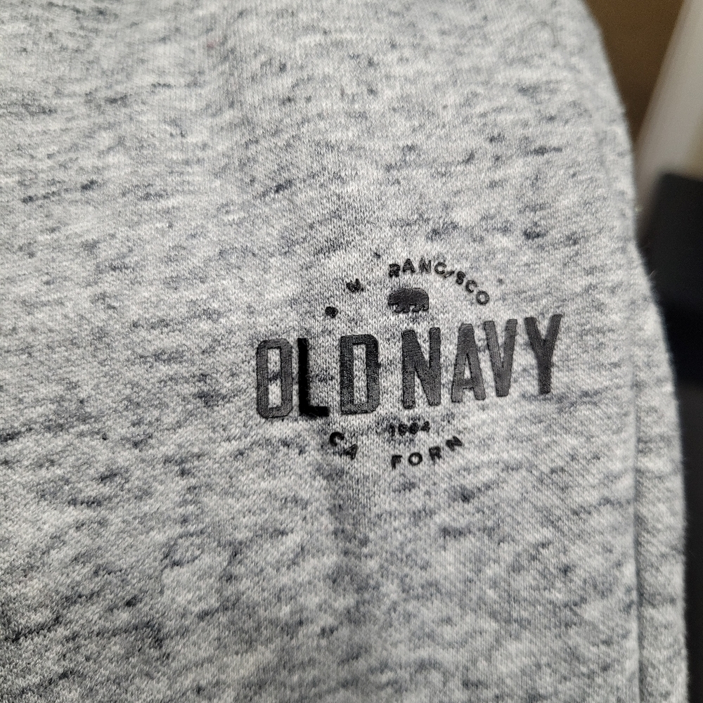Old Navy Kids 2 Piece Grey Full Zip Hooded Jacket And Joggers Set Size S/M - Picture 10 of 13